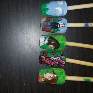Spirited away Glue on nails